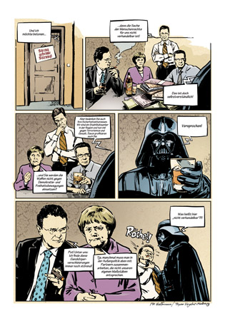 politisches Comic für Cicero 2011
