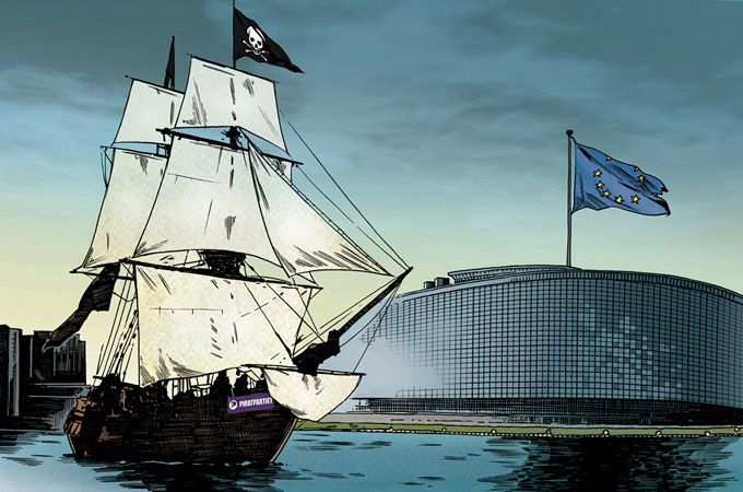 Piraten mit Kurs auf Europa